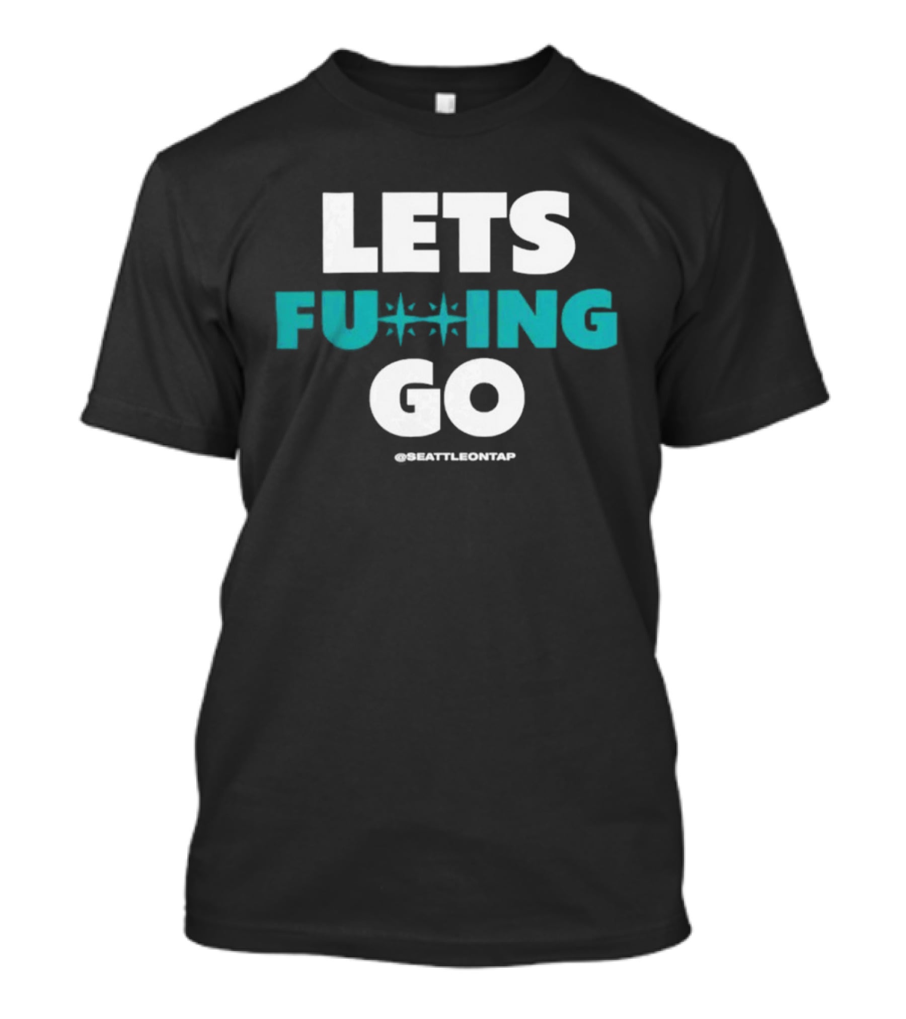 J. P. Crawford Seattle Mariners LETS F***ING GO MLB T-Shirt