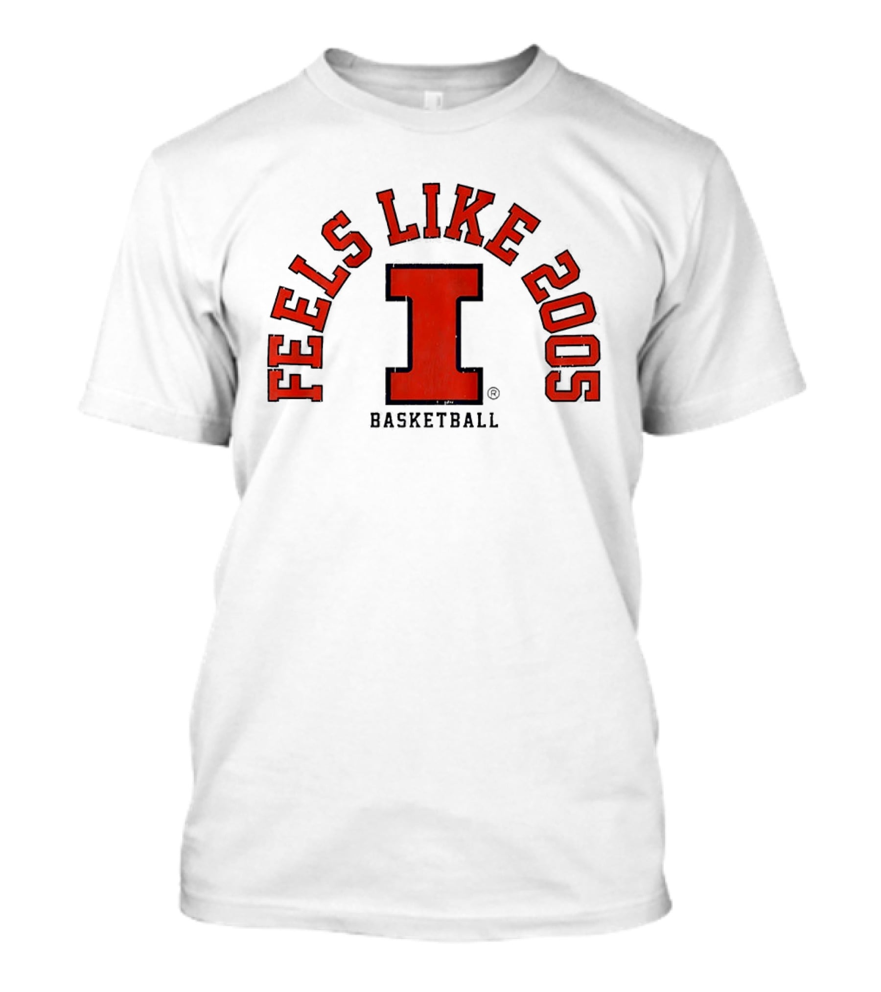 Feels Like 2005 Illinois Fighting Illini Basketball T-Shirt