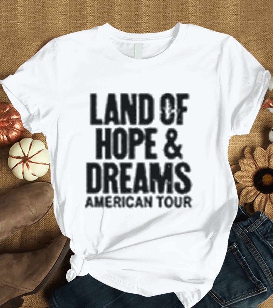 Bruce Springsteen Land Of Hope & Dreams American Tour 2026 T-Shirt