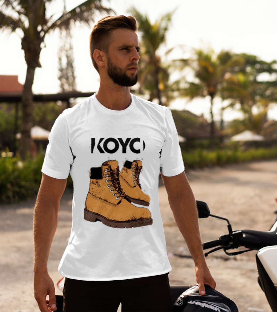 Koyo Timberland Style Boots T-Shirt