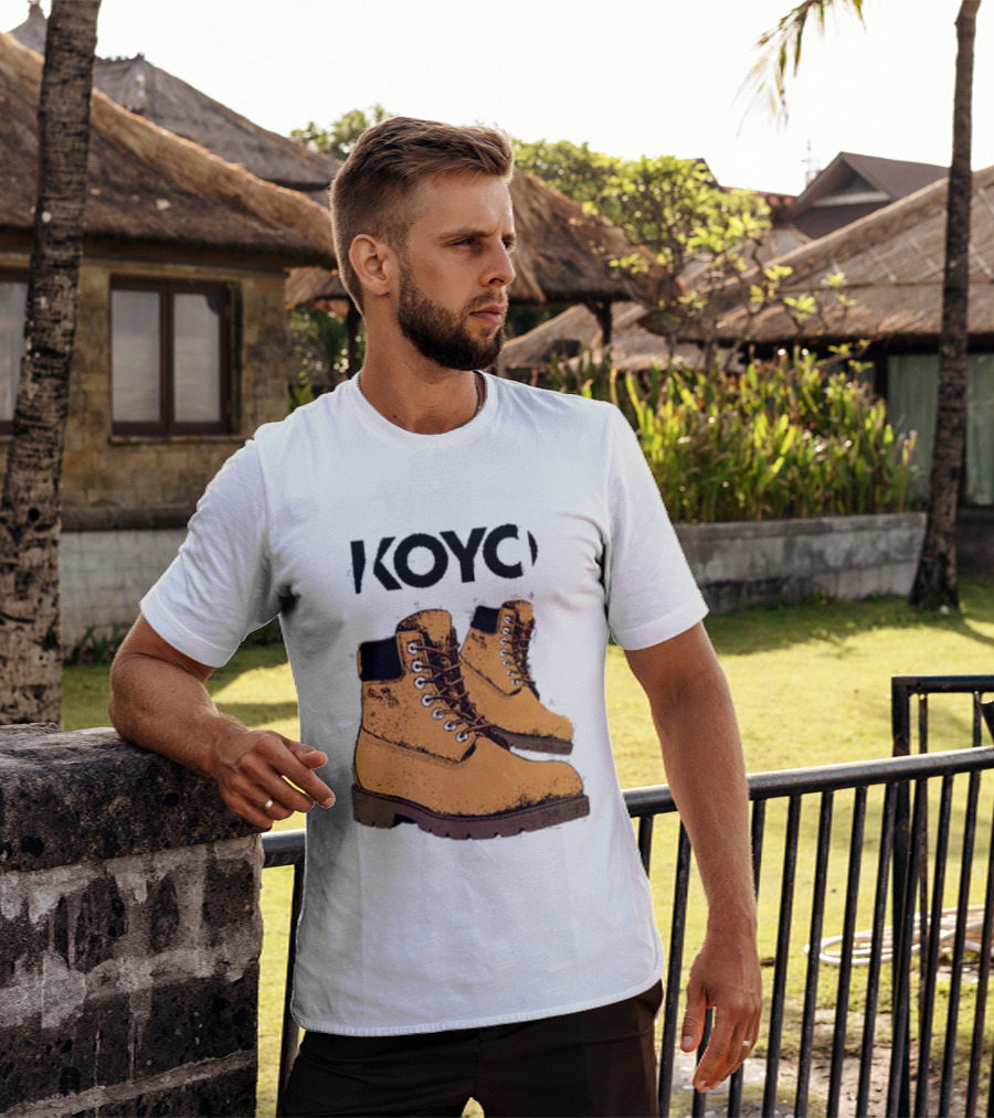 Koyo Timberland Style Boots T-Shirt
