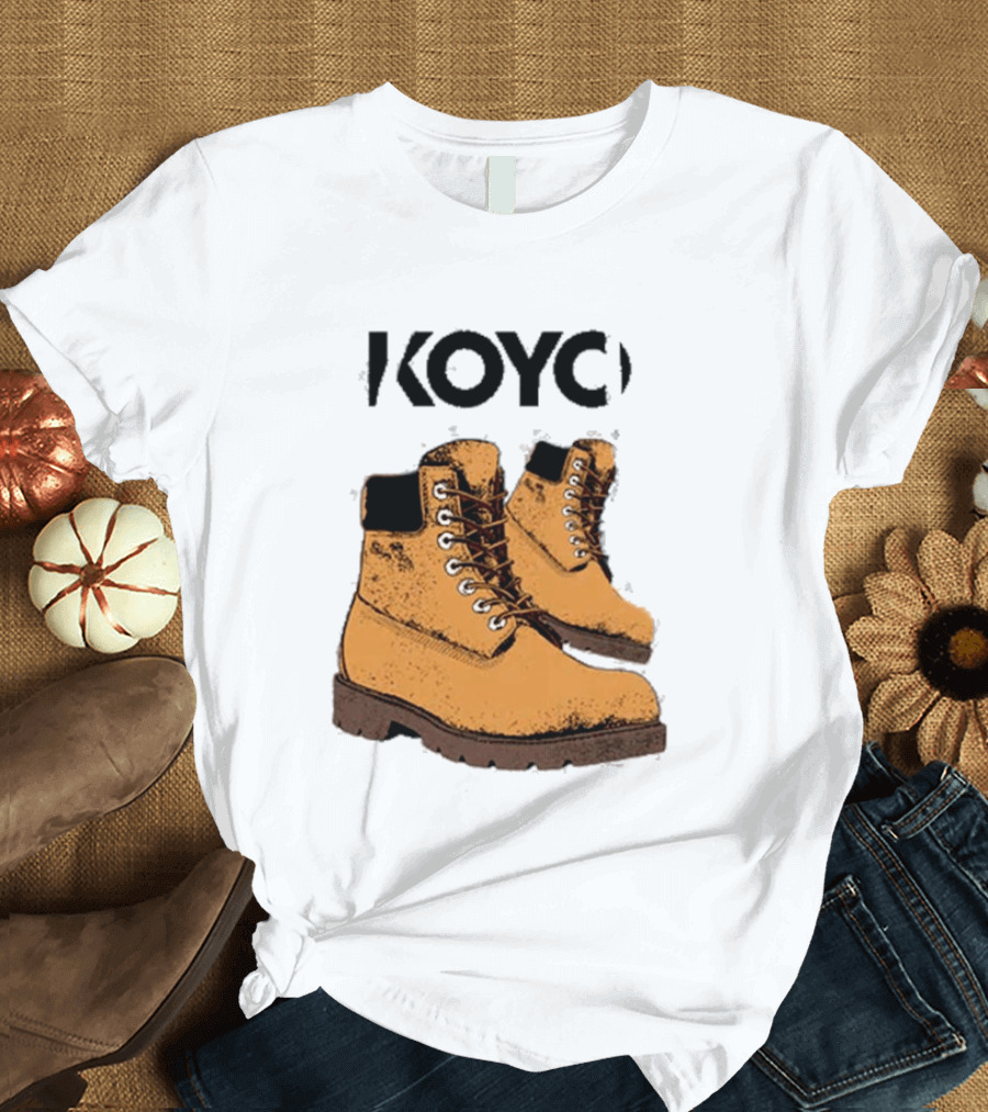 Koyo Timberland Style Boots T-Shirt