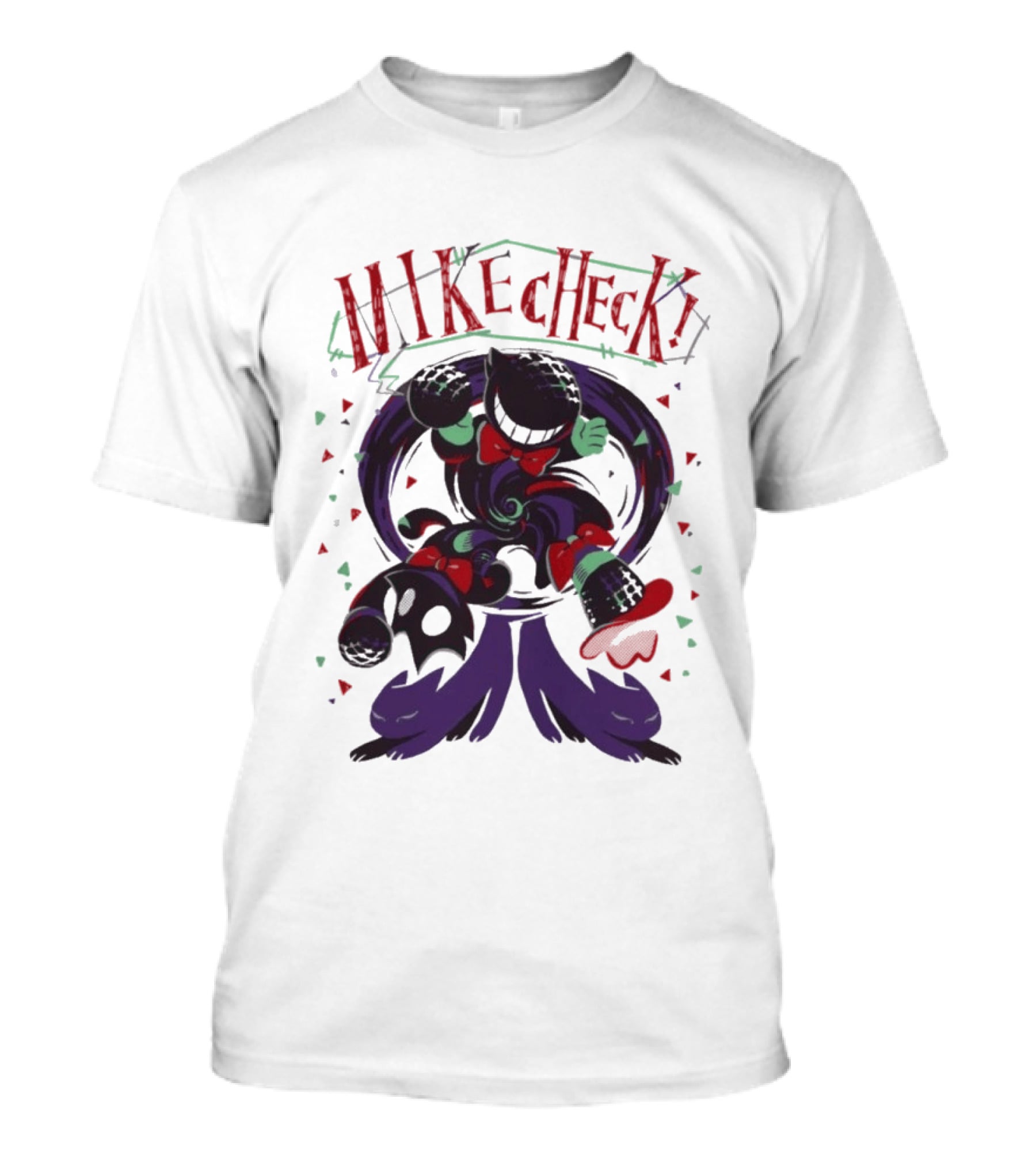 Mike Check Cool Cartoon T-Shirt