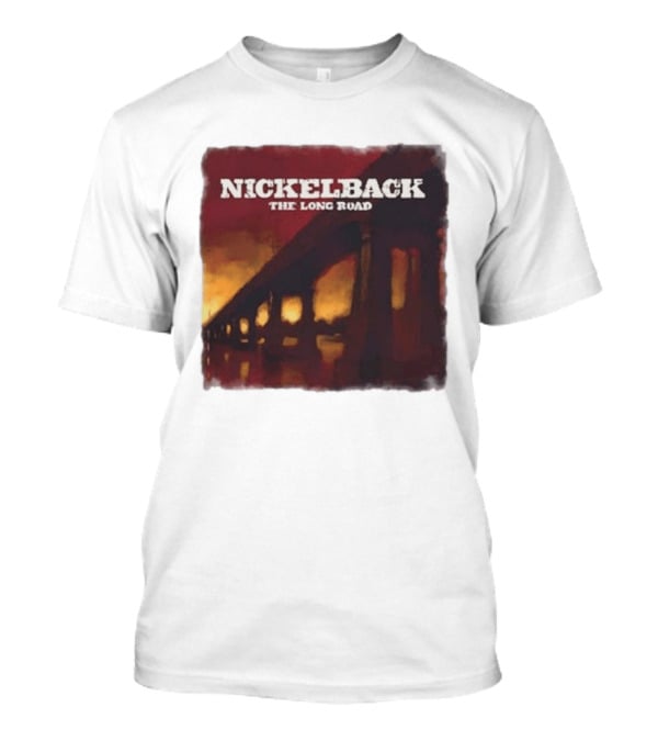 Nickelback The Long Road 2023 Album Art Bridge T-Shirt