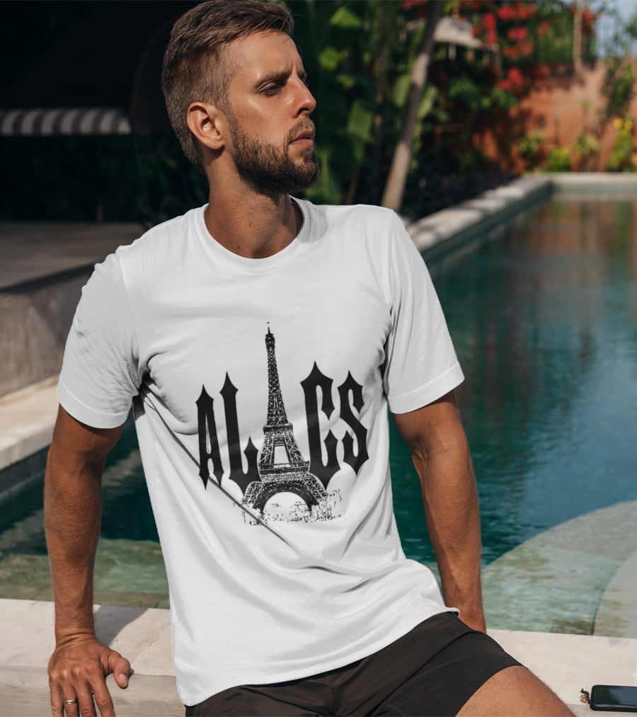 Awful Lot ALS Eiffel Tower Graphic Cough Syrup T-Shirt