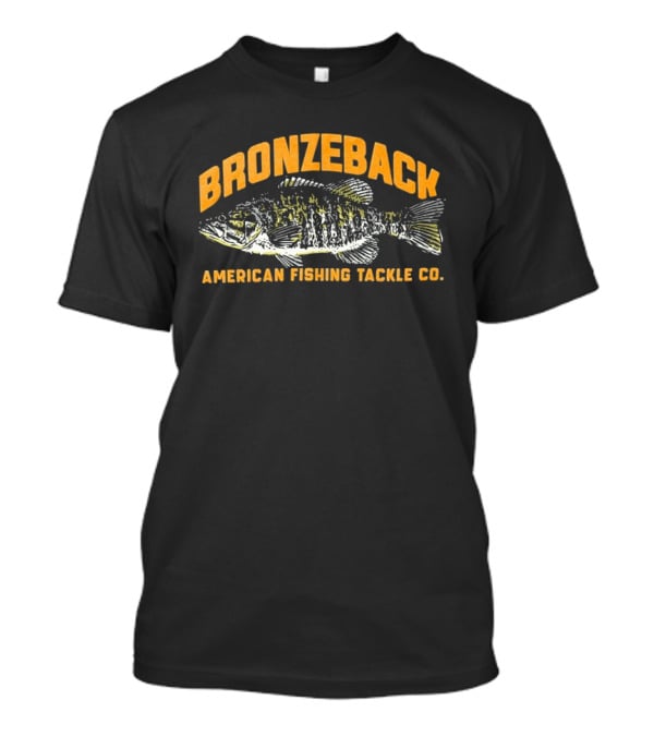Bronzeback American Fishing Tackle Co Bass Fish T-Shirt