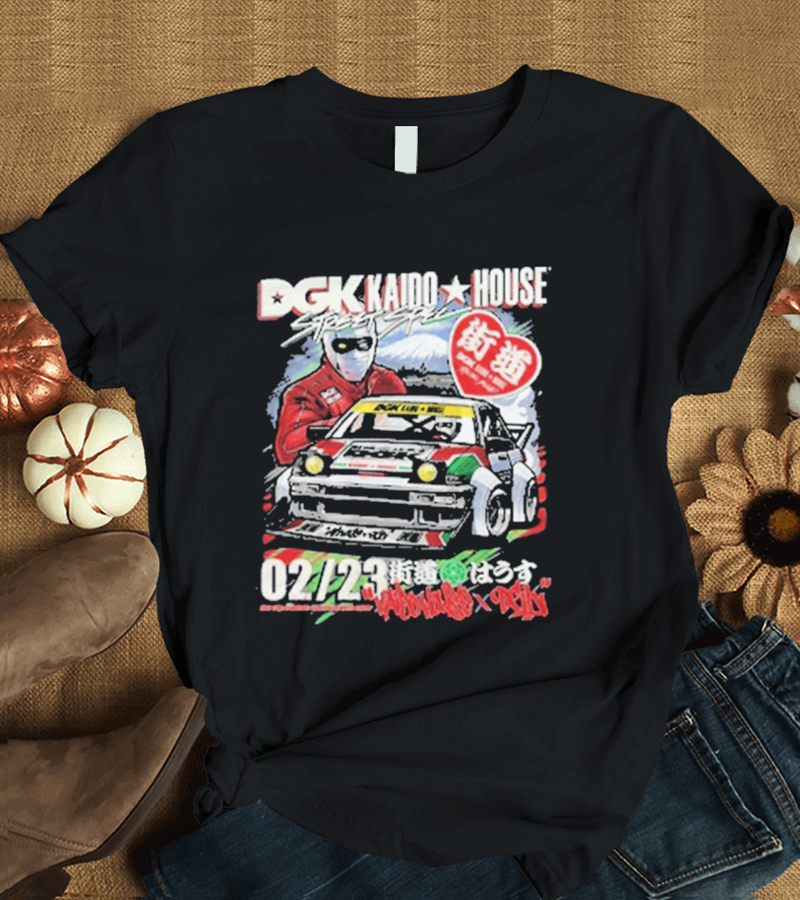 DGK Kaido House Raceway 02/23 Mountain Racer T-Shirt
