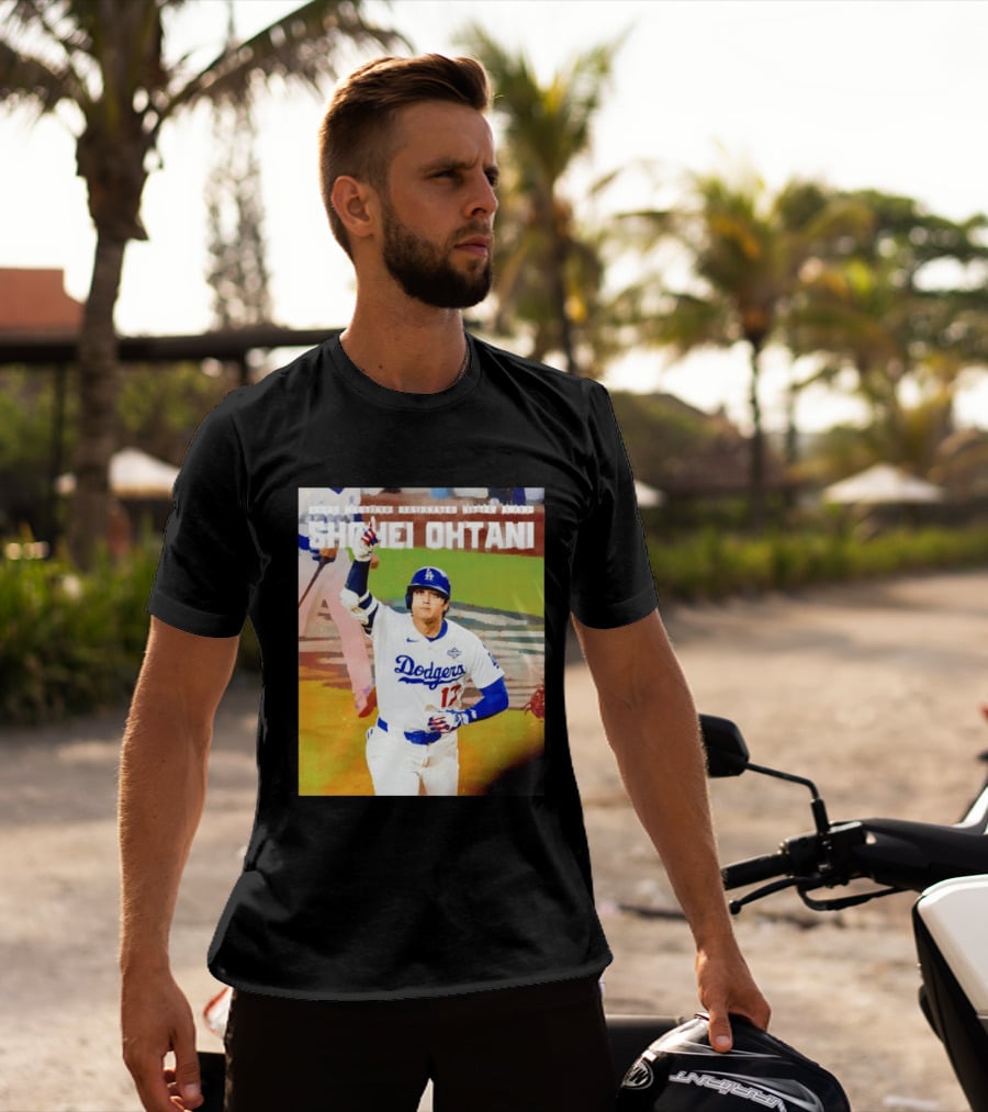 Edgar Martínez Designated Hitter Award Shohei Ohtani Los Angeles Dodgers T-Shirt