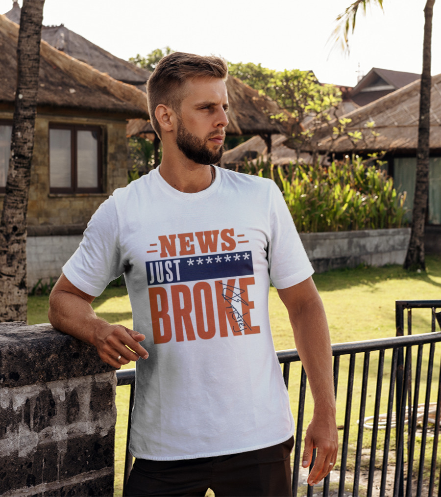 Andrej Stojakovic News Just Broke Illinois Fighting Illini T-Shirt
