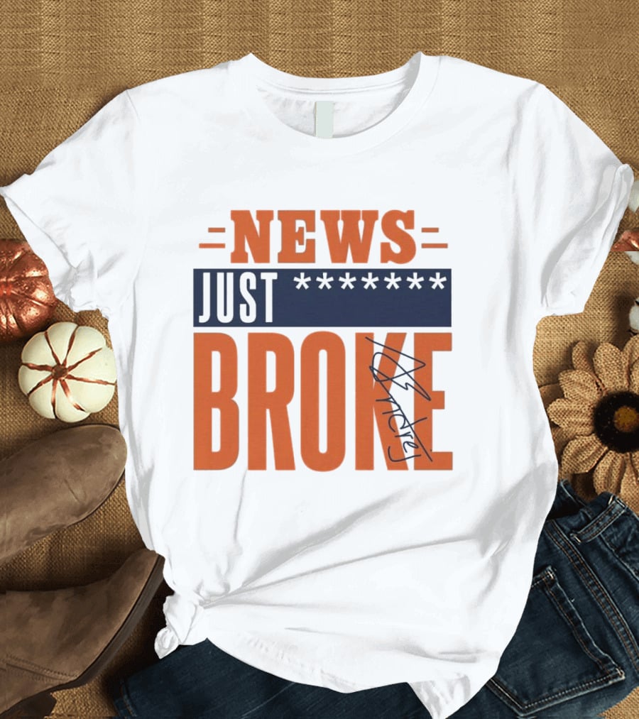 Andrej Stojakovic News Just Broke Illinois Fighting Illini T-Shirt