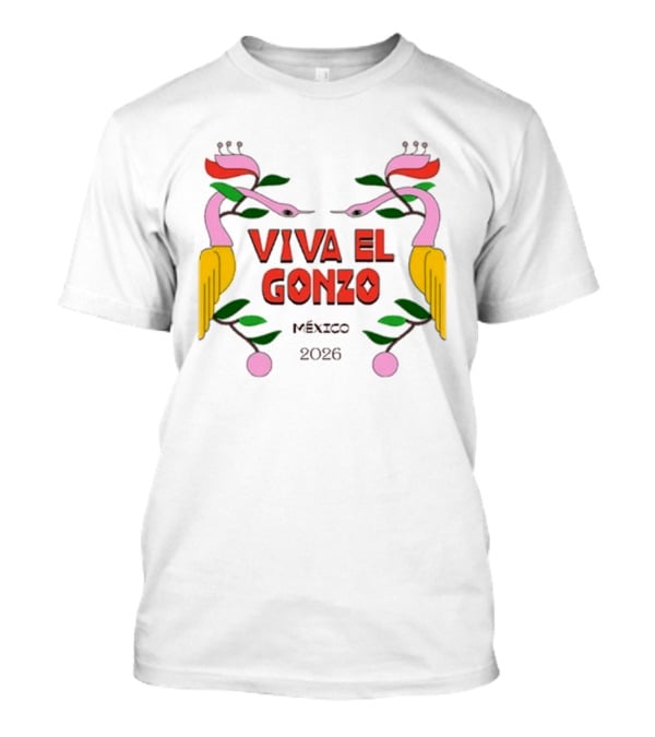 Viva El Gonzo México 2026 Golden Mangrove Womens T-Shirt