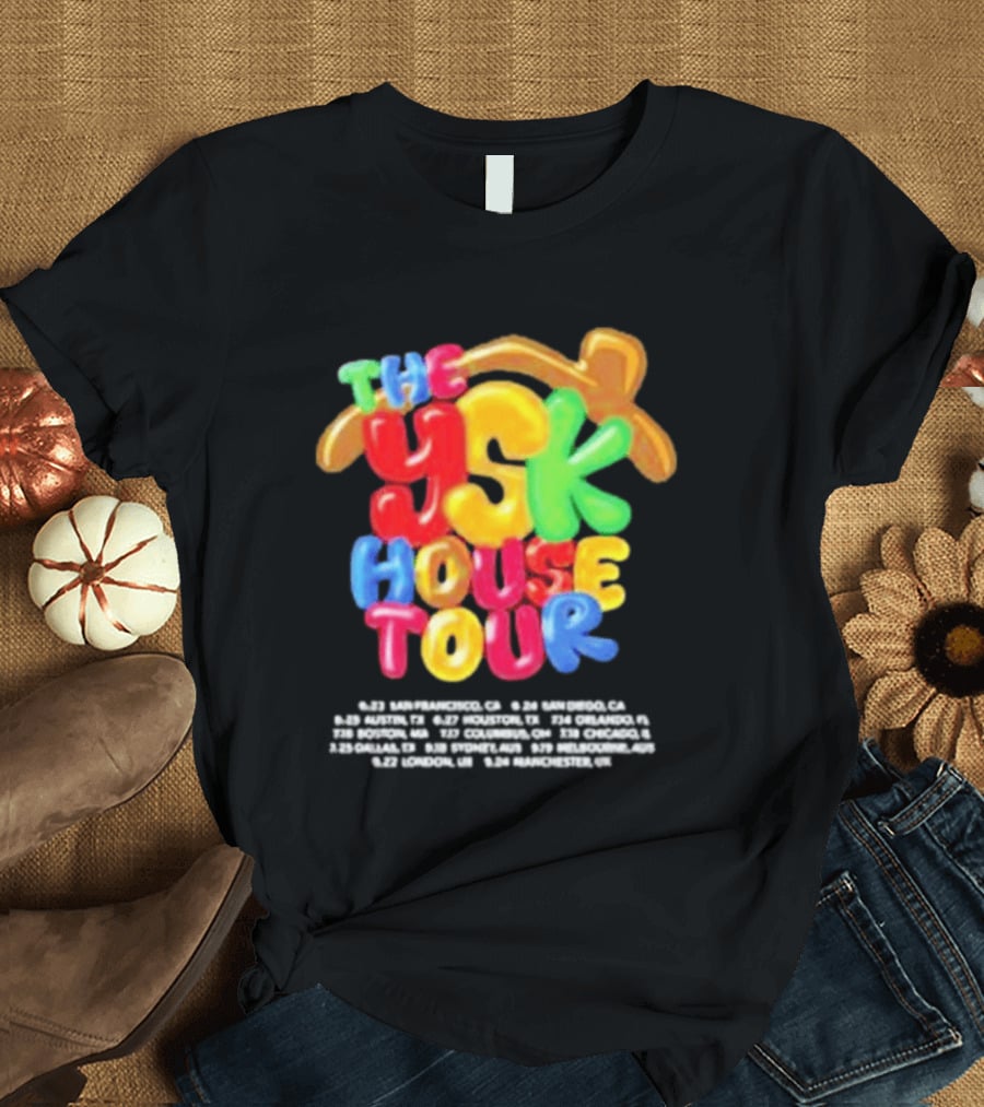 The YSK House Tour Orlando Toronto Calgary Vancouver Toronto September Sessions T-Shirt
