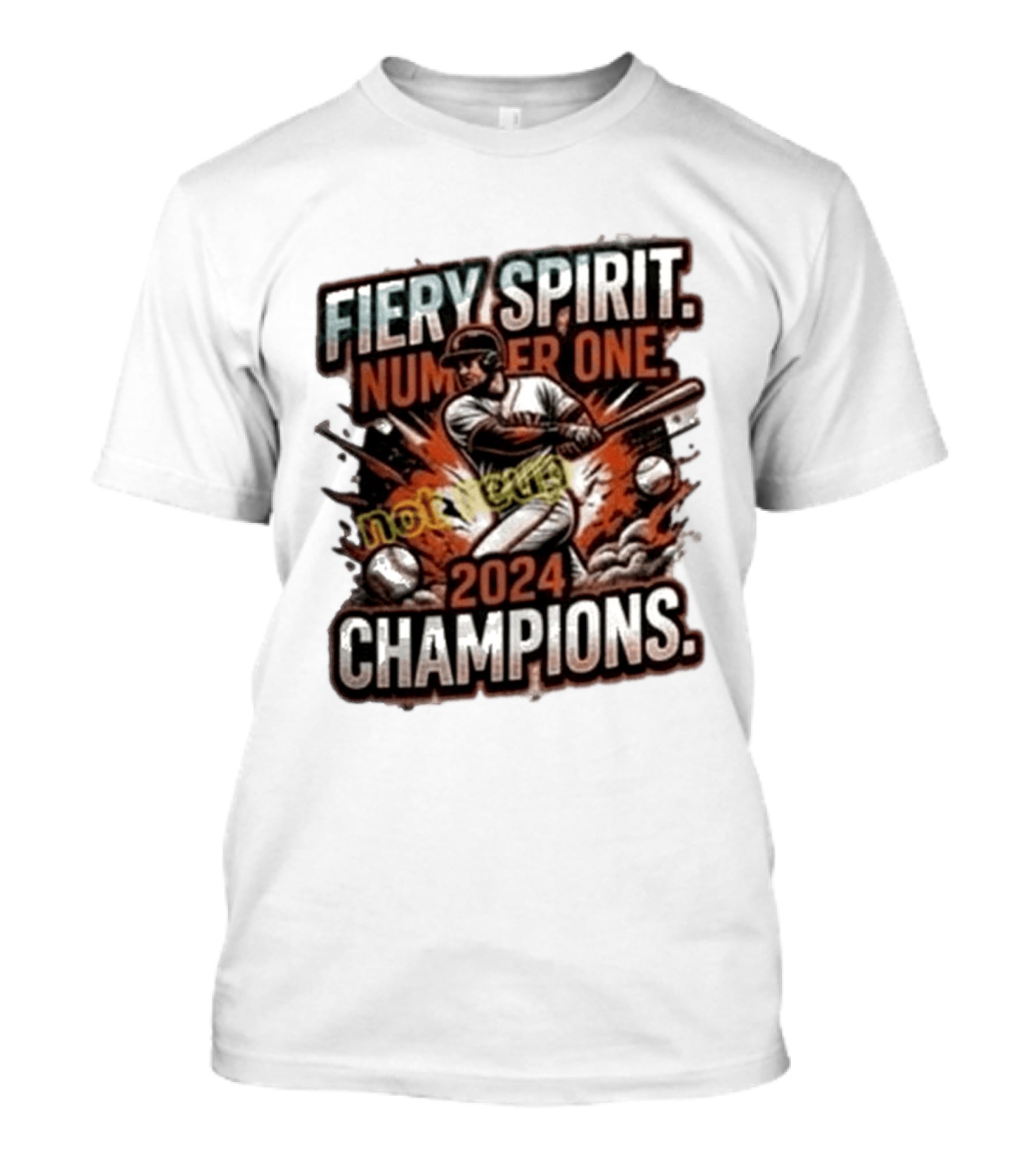 San Francisco Giants Fiery Spirit Number One Champions 2024 T-Shirt