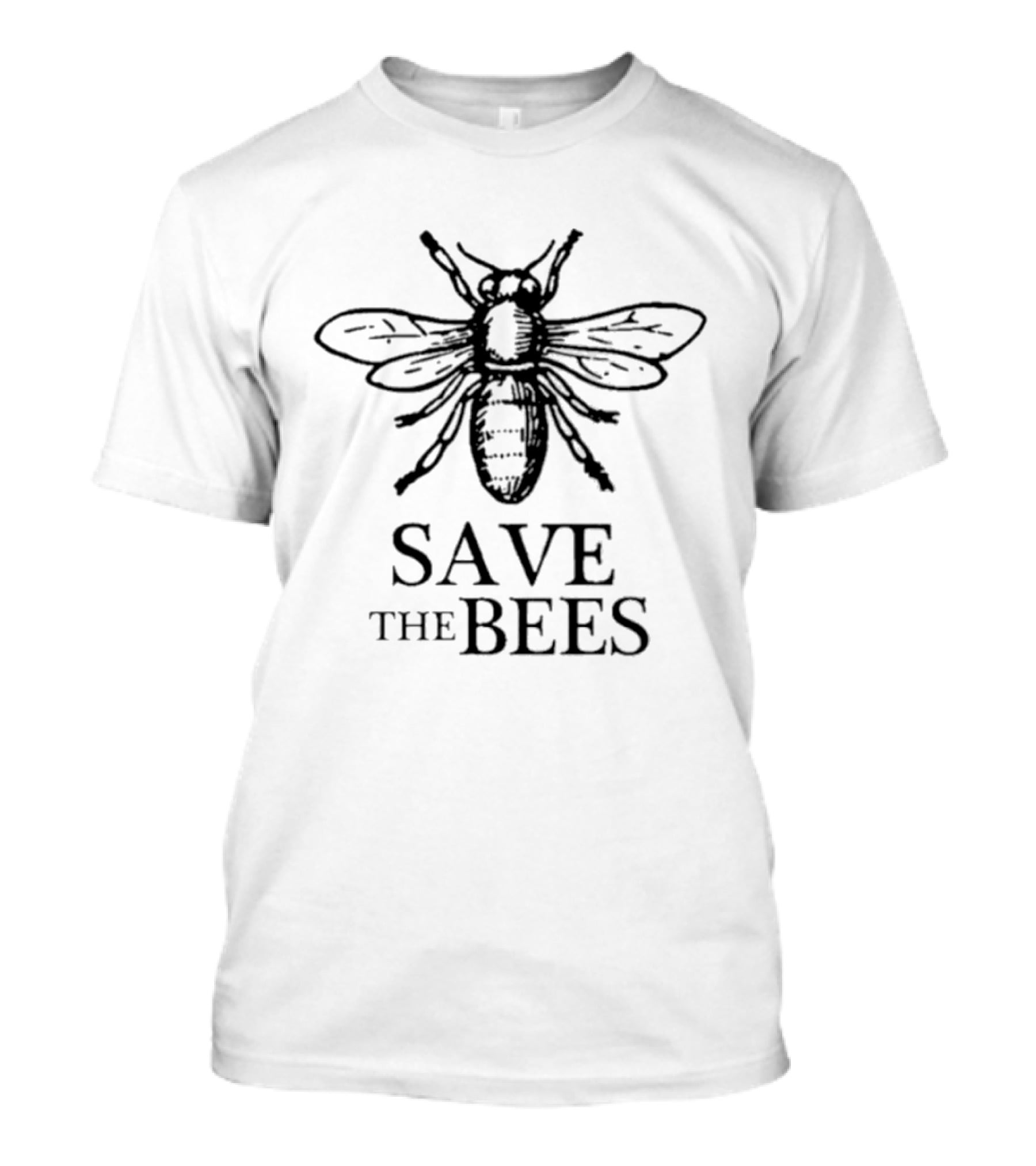 Save The Bees Preservation Awareness Campaign Vintage Bee T-Shirt
