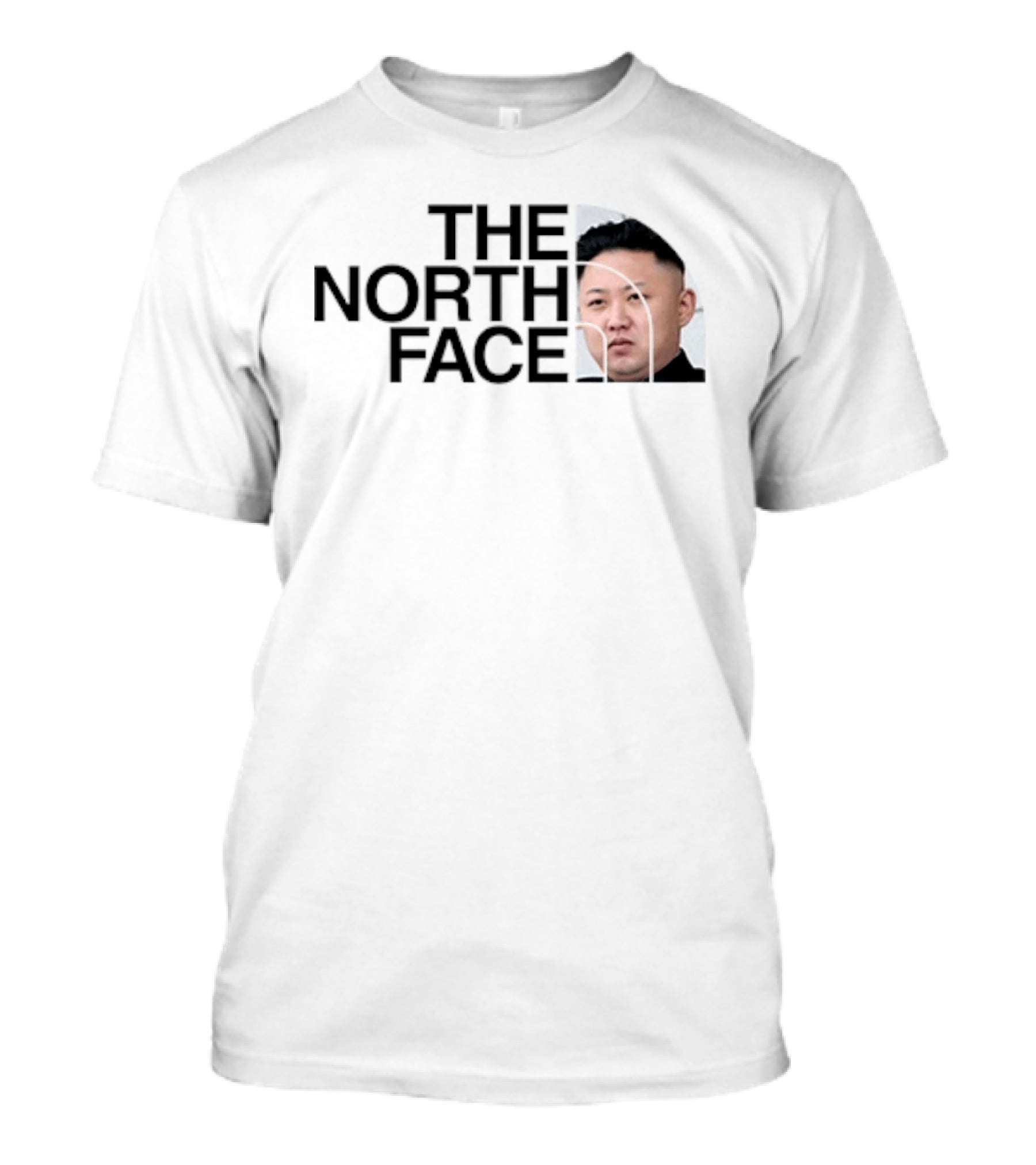 The North Face Kim Jong Un Parody Meme T-Shirt