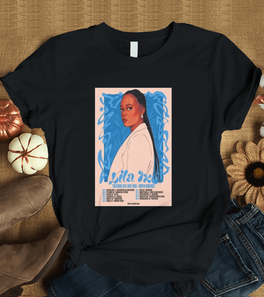 Lila Ike Treasure Self Love Tour North America 2026 T-Shirt