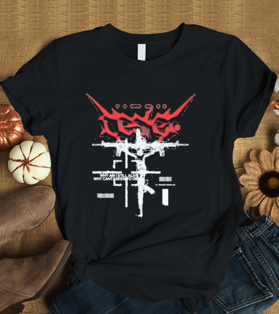 Dealer Trigger Discipline 3D Red Text Elements And Diagram T-Shirt