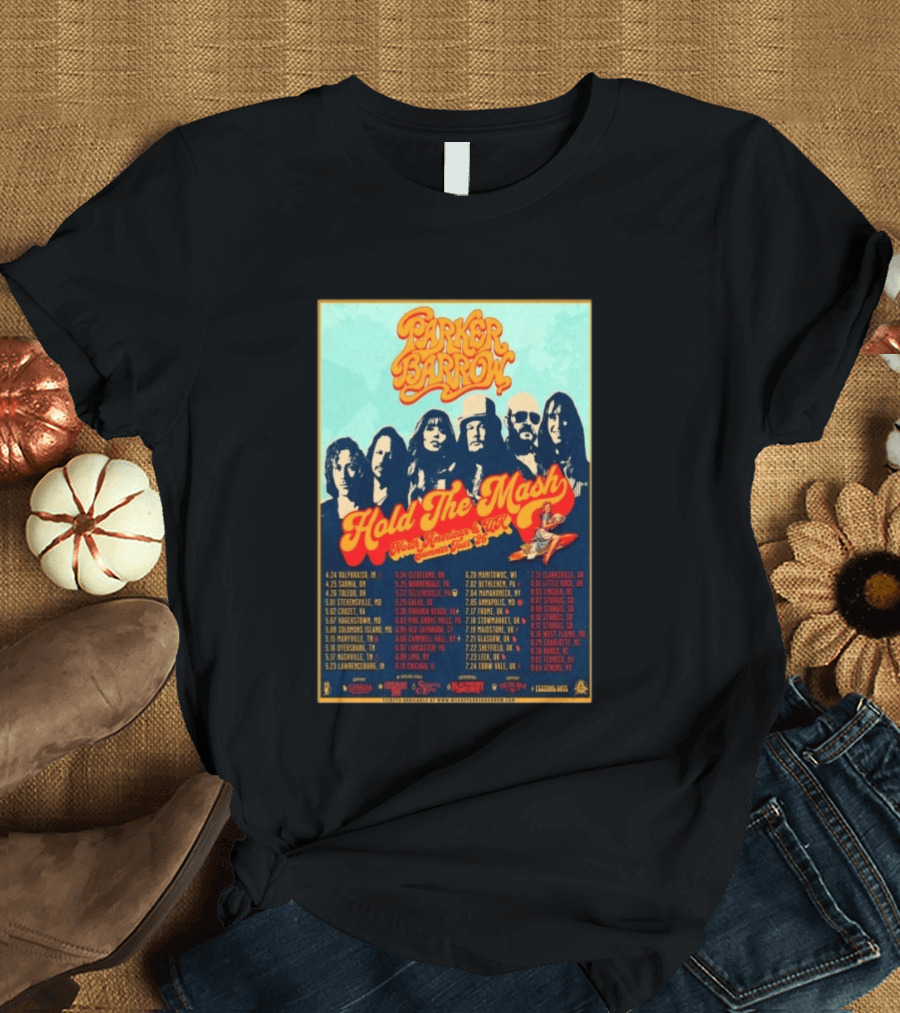 Parker Barrow Hold The Mash North American UK Summer Tour 2023 T-Shirt
