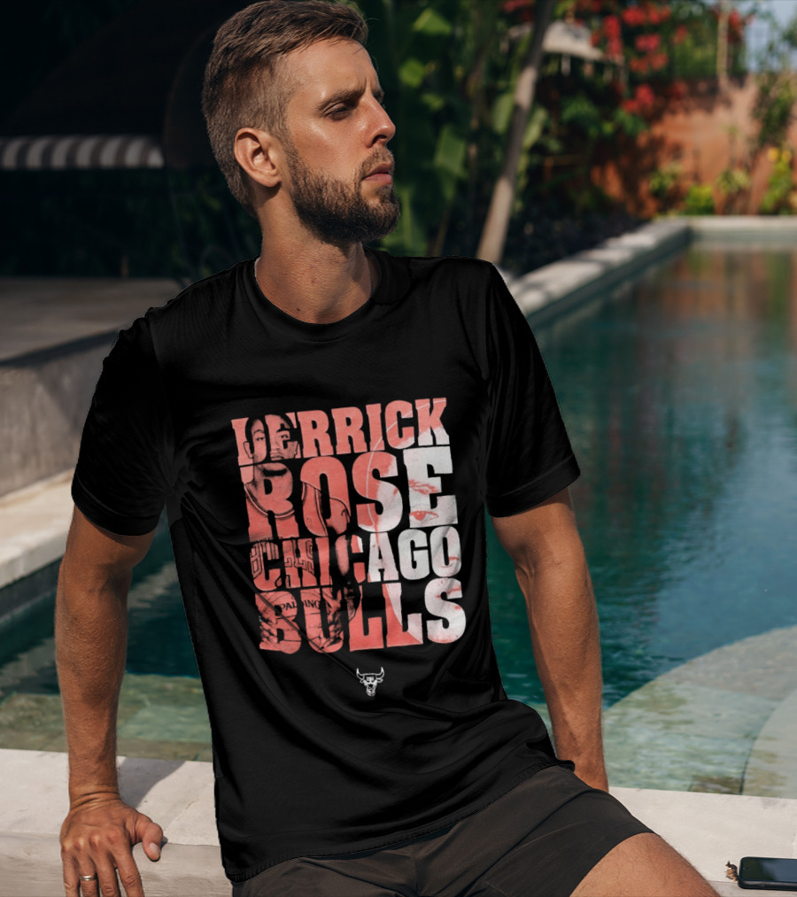 Derrick Rose Chicago Bulls 2010s UNK T-Shirt