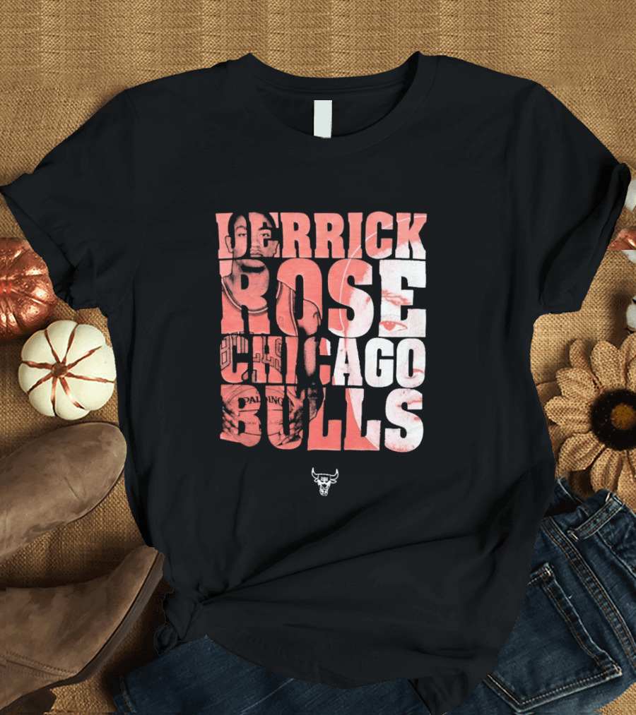 Derrick Rose Chicago Bulls 2010s UNK T-Shirt