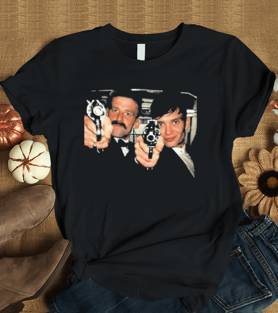 Peaky Blinders Arthur Tommy Shelby Guns T-Shirt