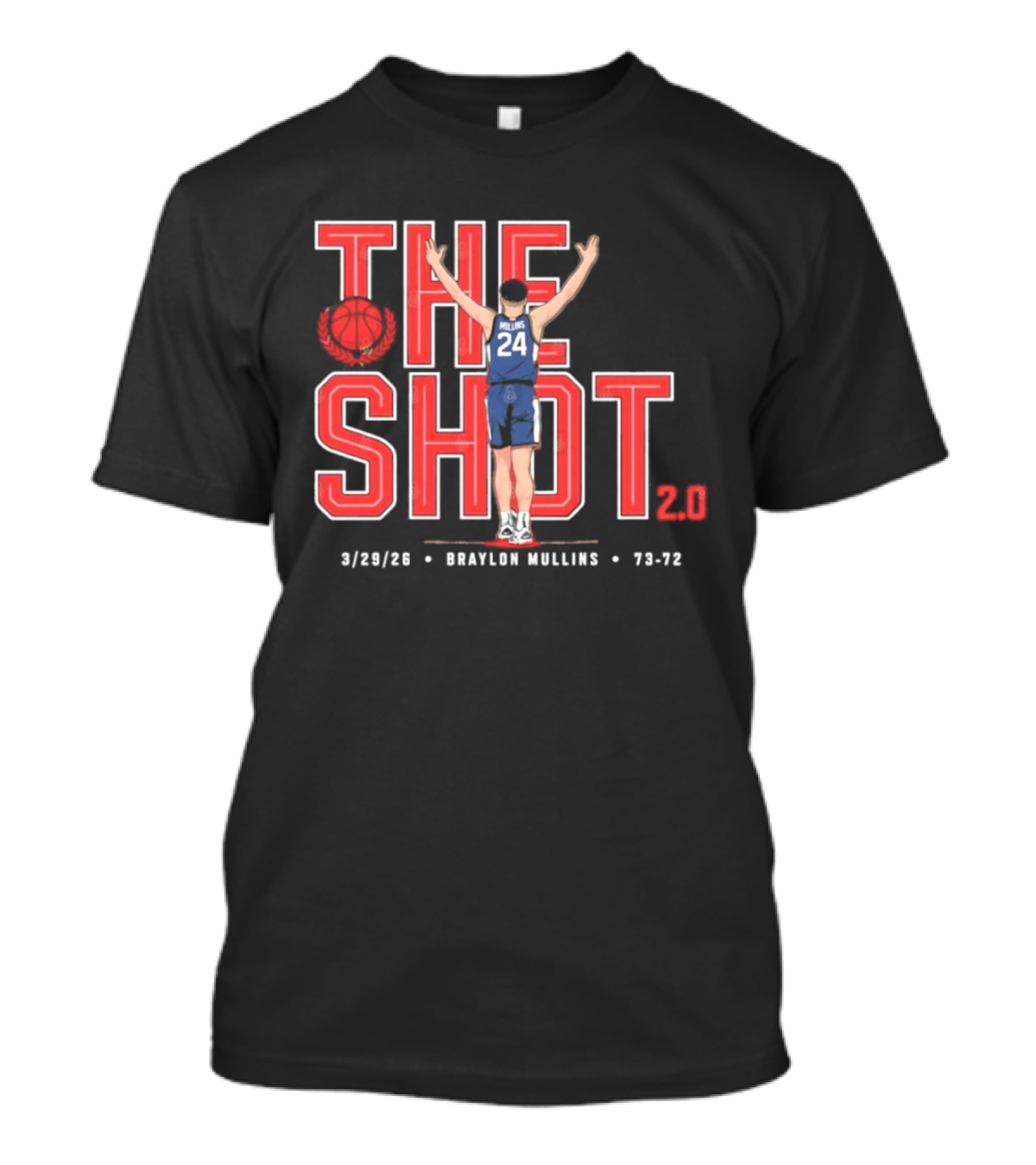 9/28/21 Braylon Mullins 73 72 The Shot 2.0 T-Shirt