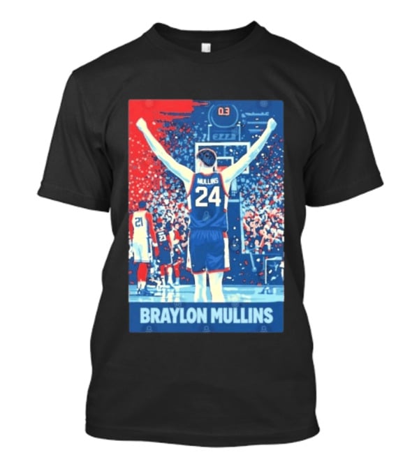Braylon Mullins 0.3 Uconn Basketball Game Winning Moment T-Shirt