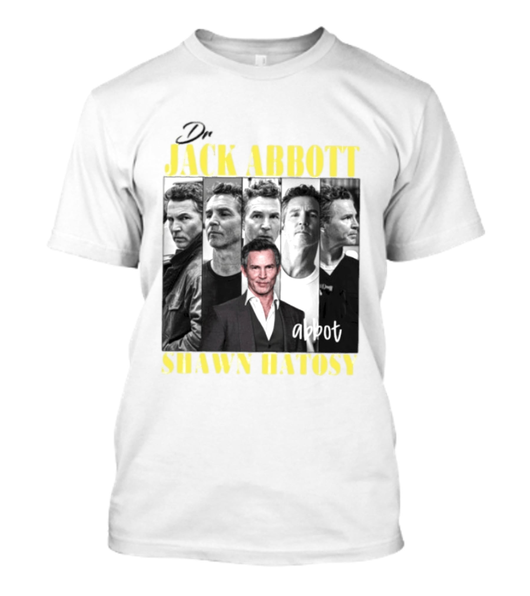 Dr Jack Abbott Shawn Hatosy Multiscene Portrait Compilation T-Shirt