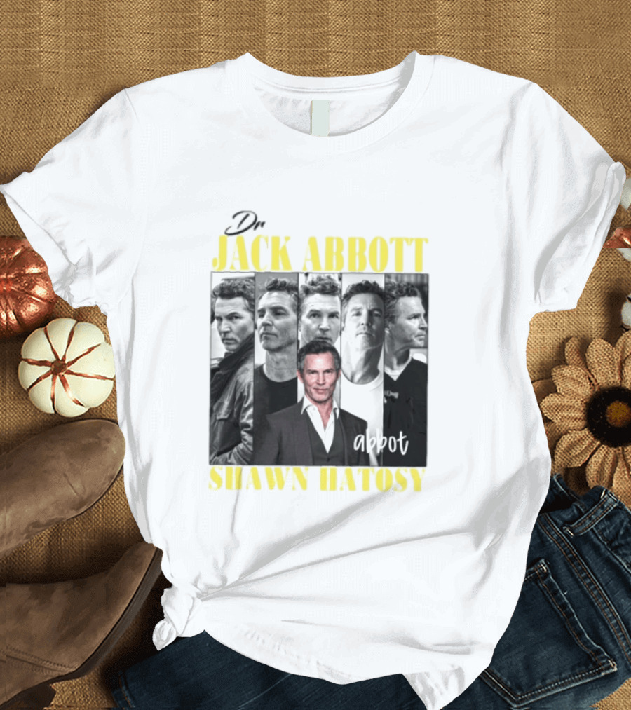 Dr Jack Abbott Shawn Hatosy Multiscene Portrait Compilation T-Shirt