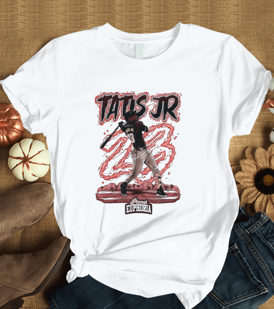Tatis Jr 23 Baseball Planet Euphoria T-Shirt