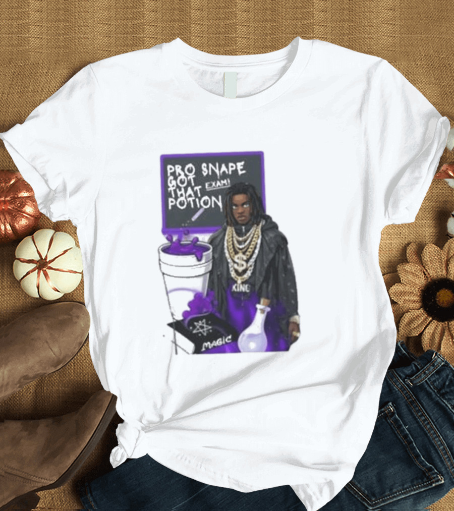 Pro Snape Got That Potion Magic Hip Hop Exam King T-Shirt