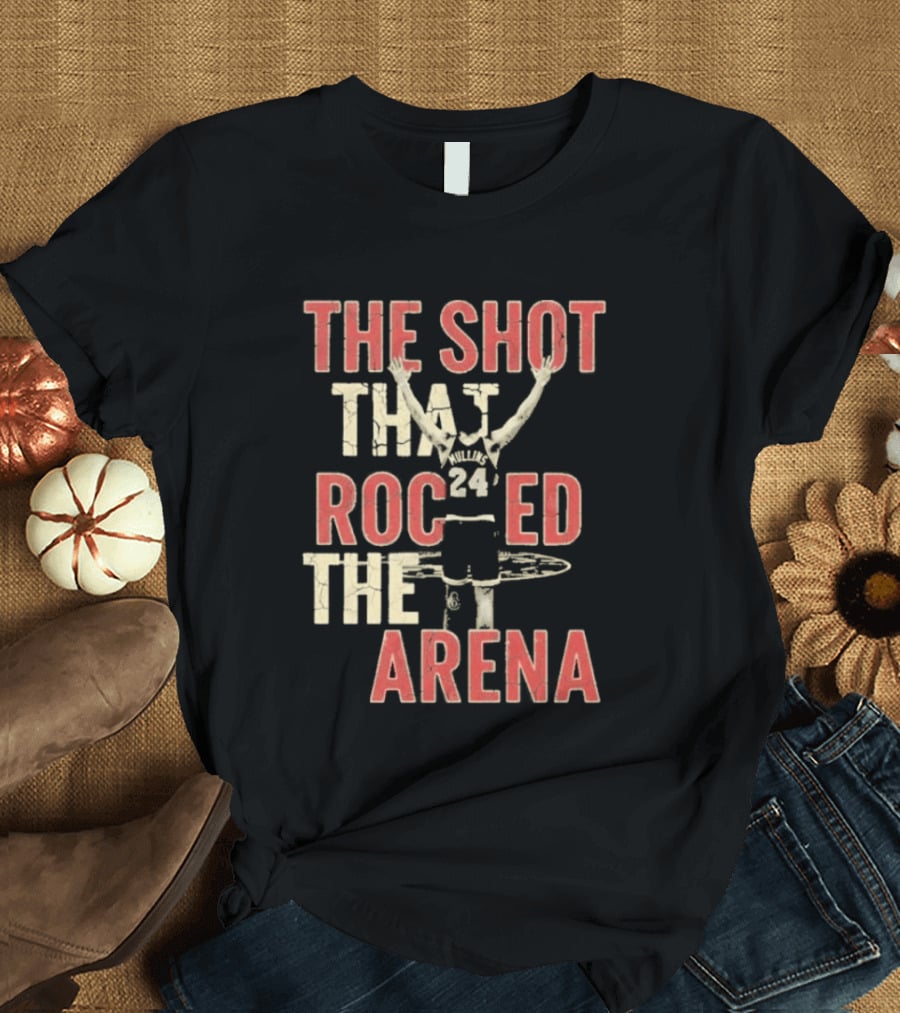 The Shot That Rocked The Arena Braylon Mullins Basketball Icon 24 T-Shirt