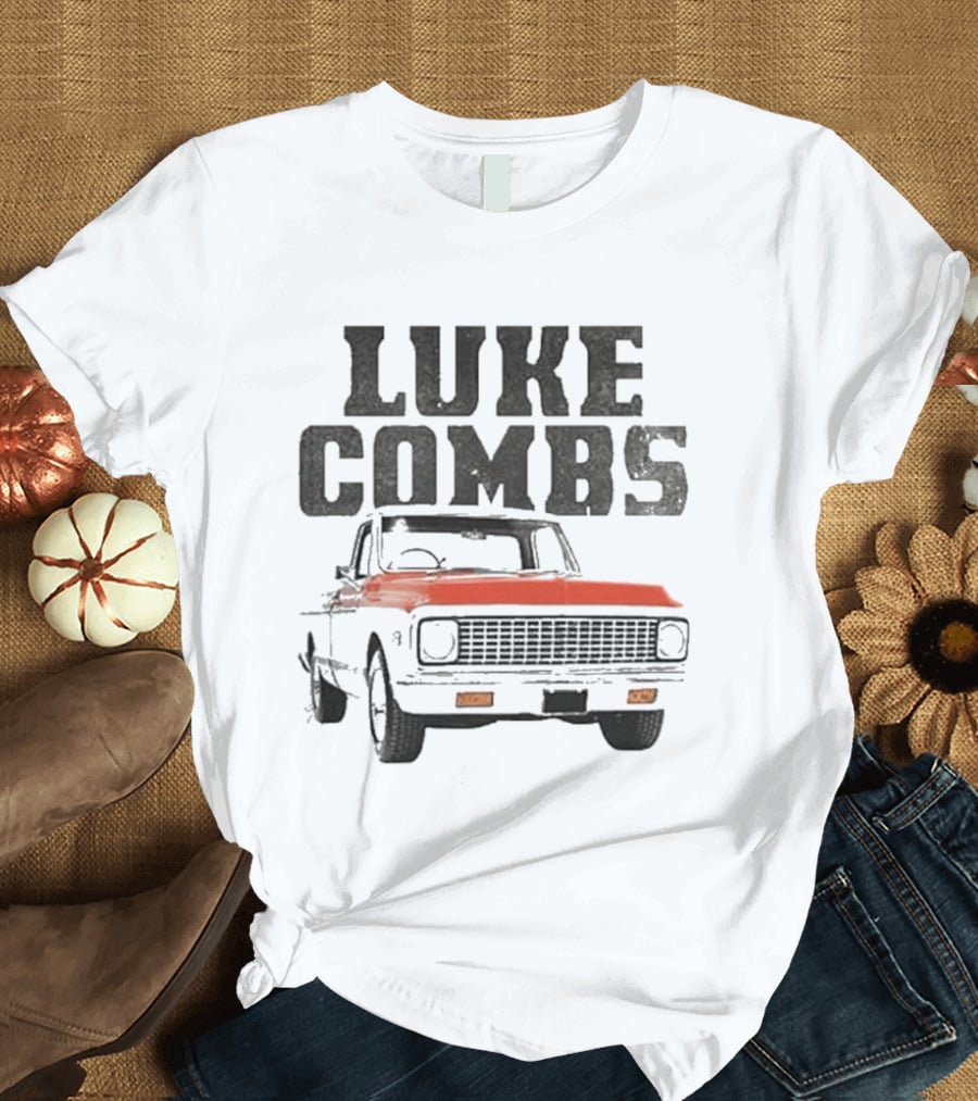 Luke Combs Vintage Truck Retro Style Iconic Country Music Merch T-Shirt