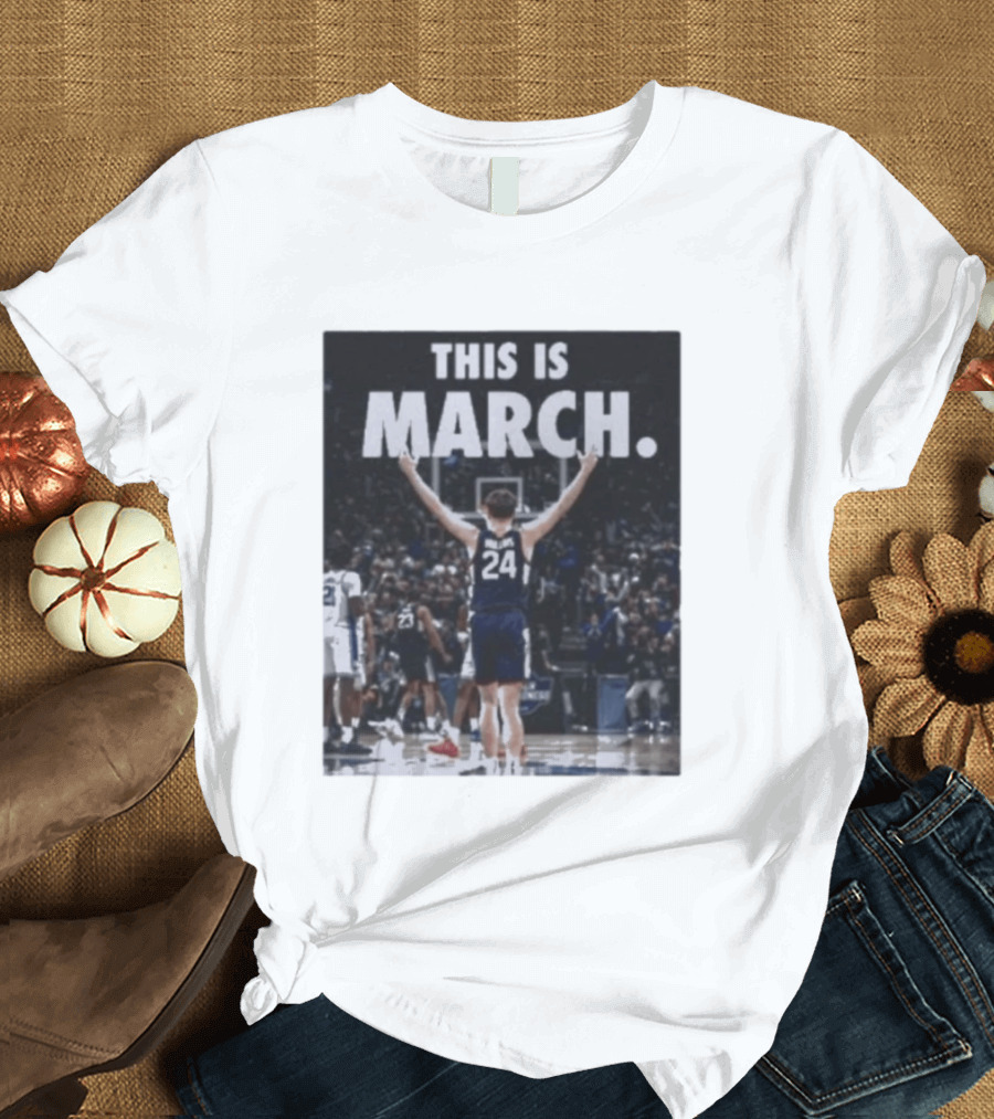 This Is March Braylon Mullins The Shot Uconn Clutch Basketball Moment T-Shirt