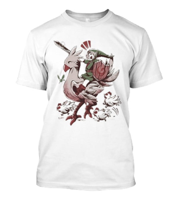 Birds Of A Feather Pop Culture Wizard Fantasy Bird Rider T-Shirt