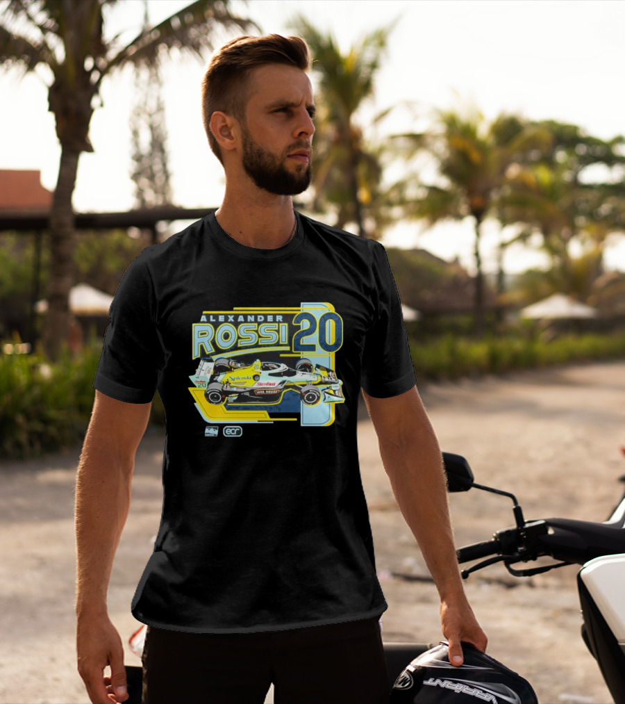 Alexander Rossi 2026 Splenda Sunfast Lava House Car ECR Racing 20 T-Shirt