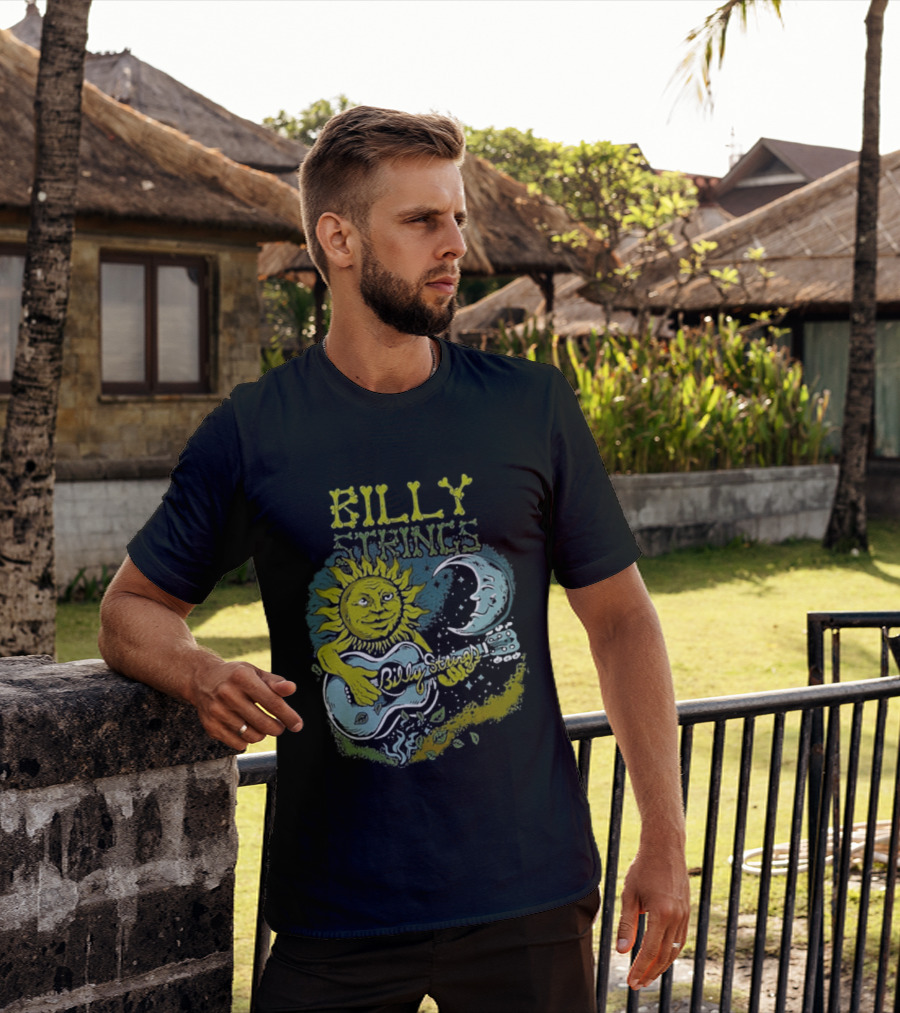Billy Strings Sun And Moon Guitar T-Shirt