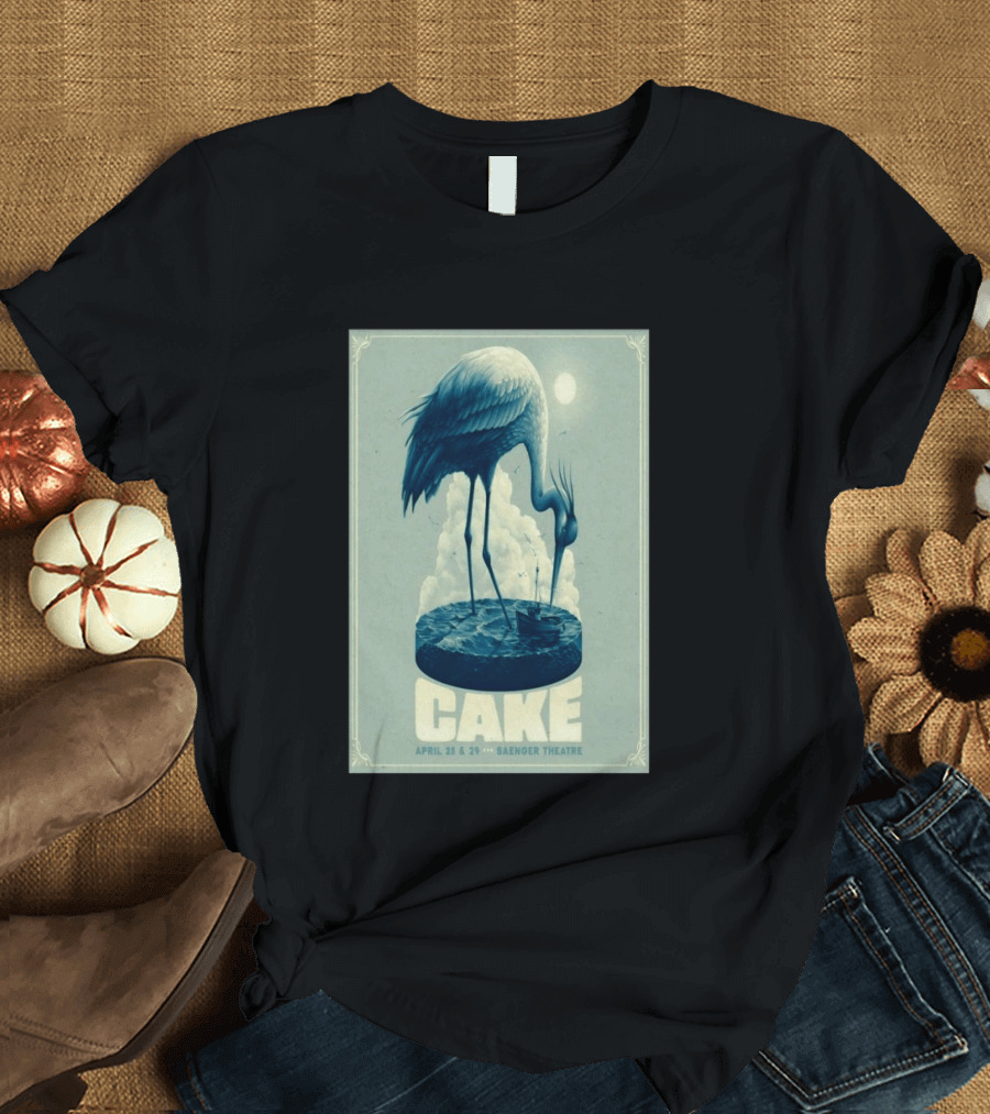 CAKE April 28 & 29 Saenger Theatre New Orleans LA 2026 T-Shirt