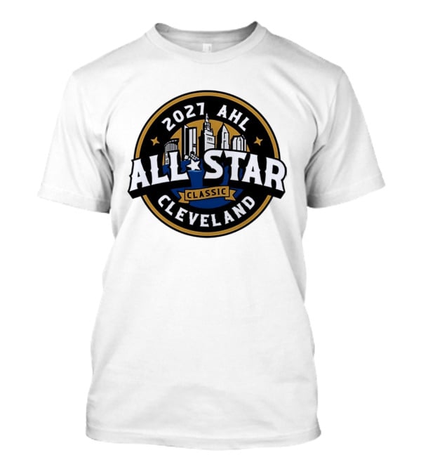 2027 AHL All Star Classic Cleveland Skyline Event T-Shirt