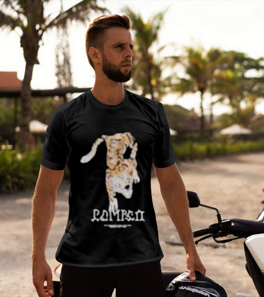 Pompeii Tiger Jumping T-Shirt