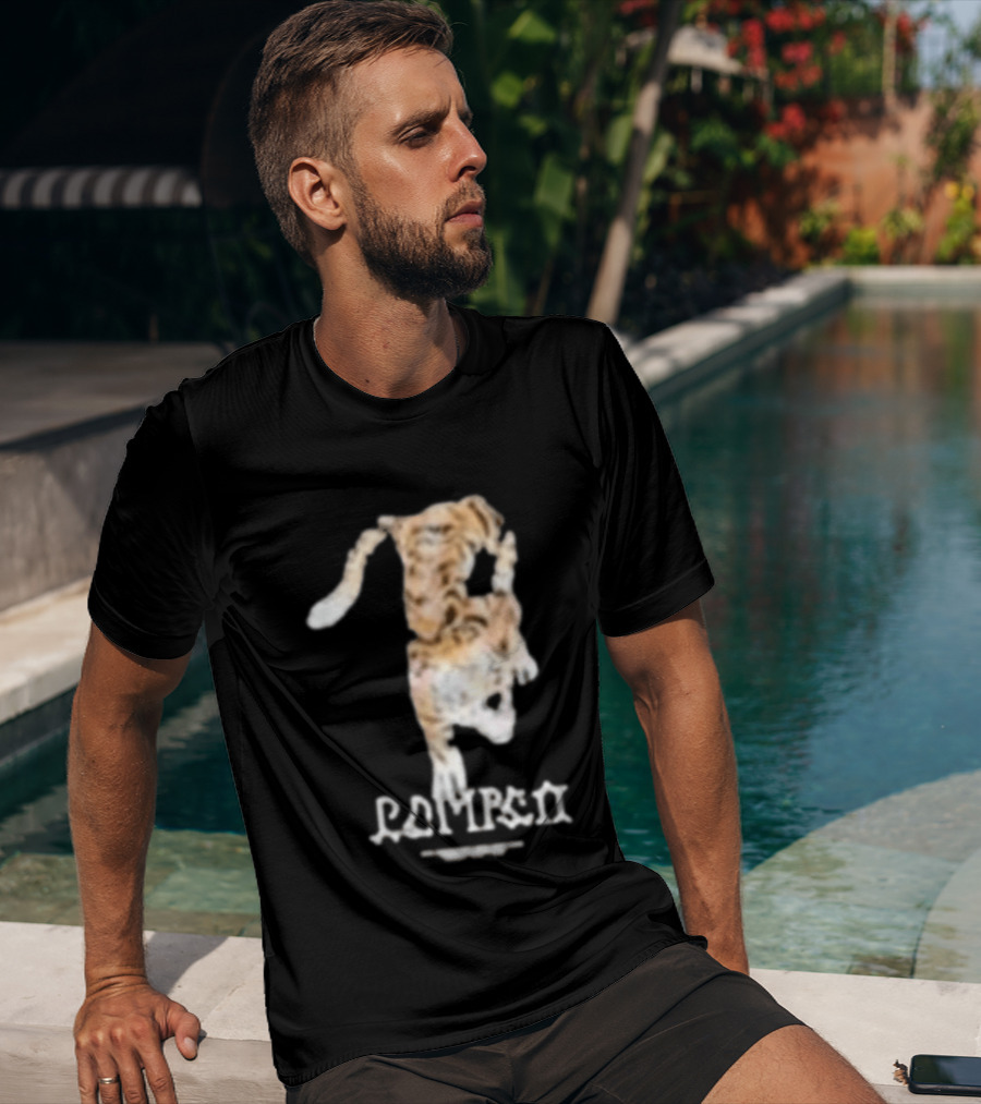 Pompeii Tiger Jumping T-Shirt