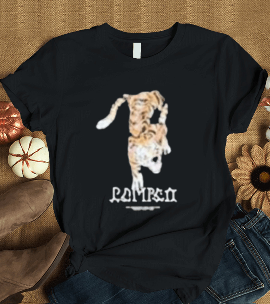 Pompeii Tiger Jumping T-Shirt