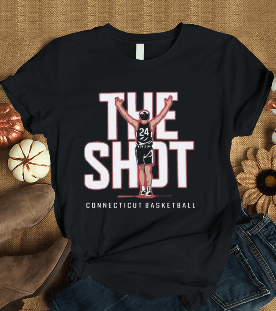 The Shot Connecticut Basketball Iconic Moment T-Shirt