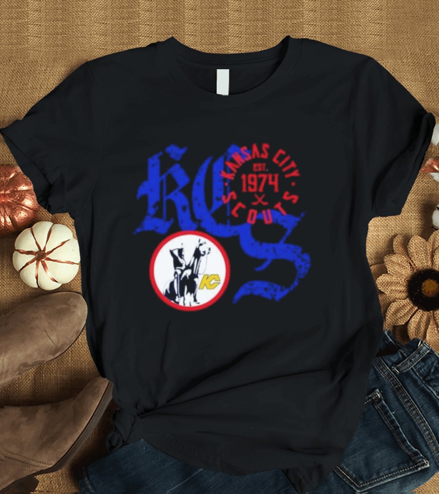 Kansas City Scouts 1974 Retro KC NHL Scouts T-Shirt