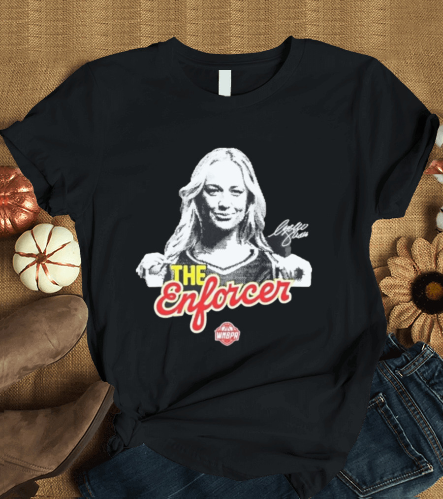 Sophie Cunningham The Enforcer WNBPA Basketball Signature T-Shirt