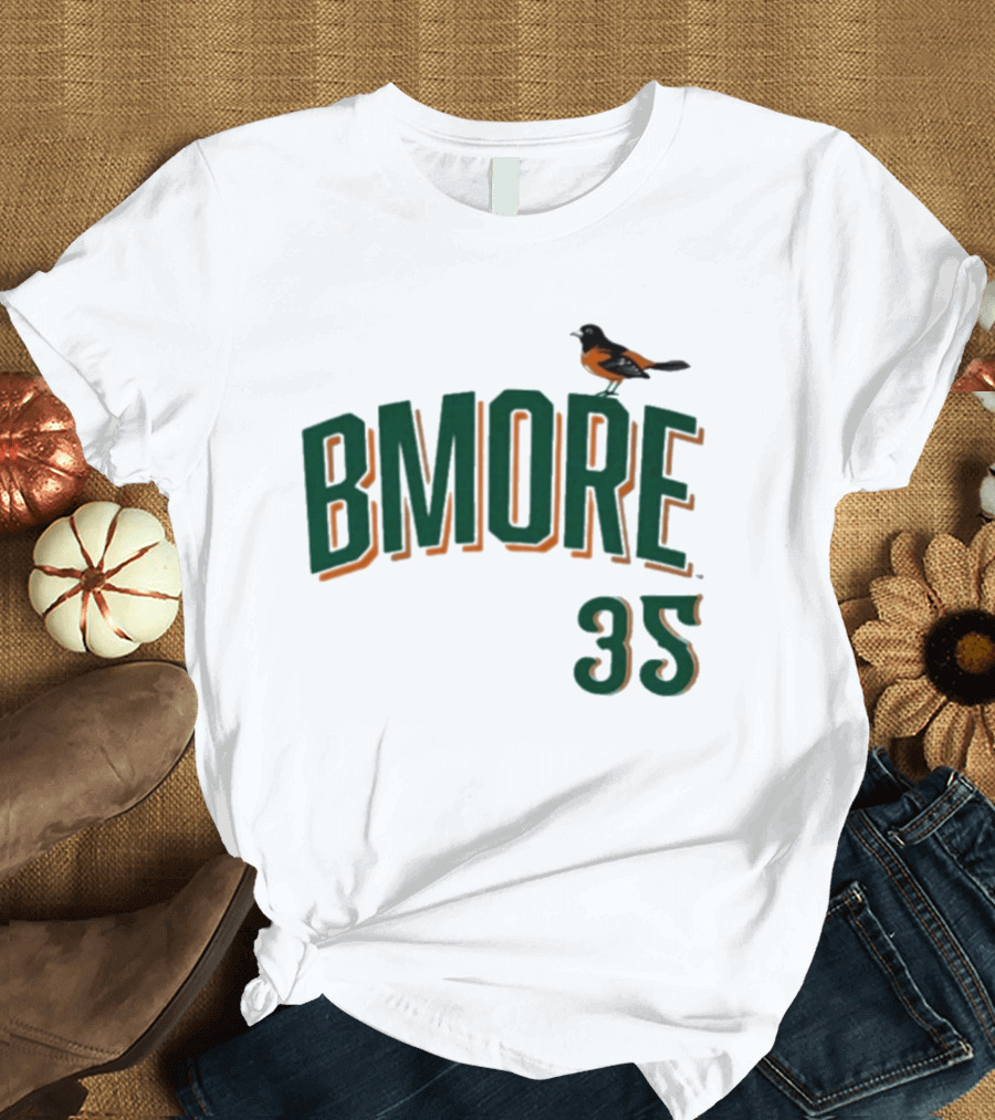 BMORE Orioles 35 Bird T-Shirt