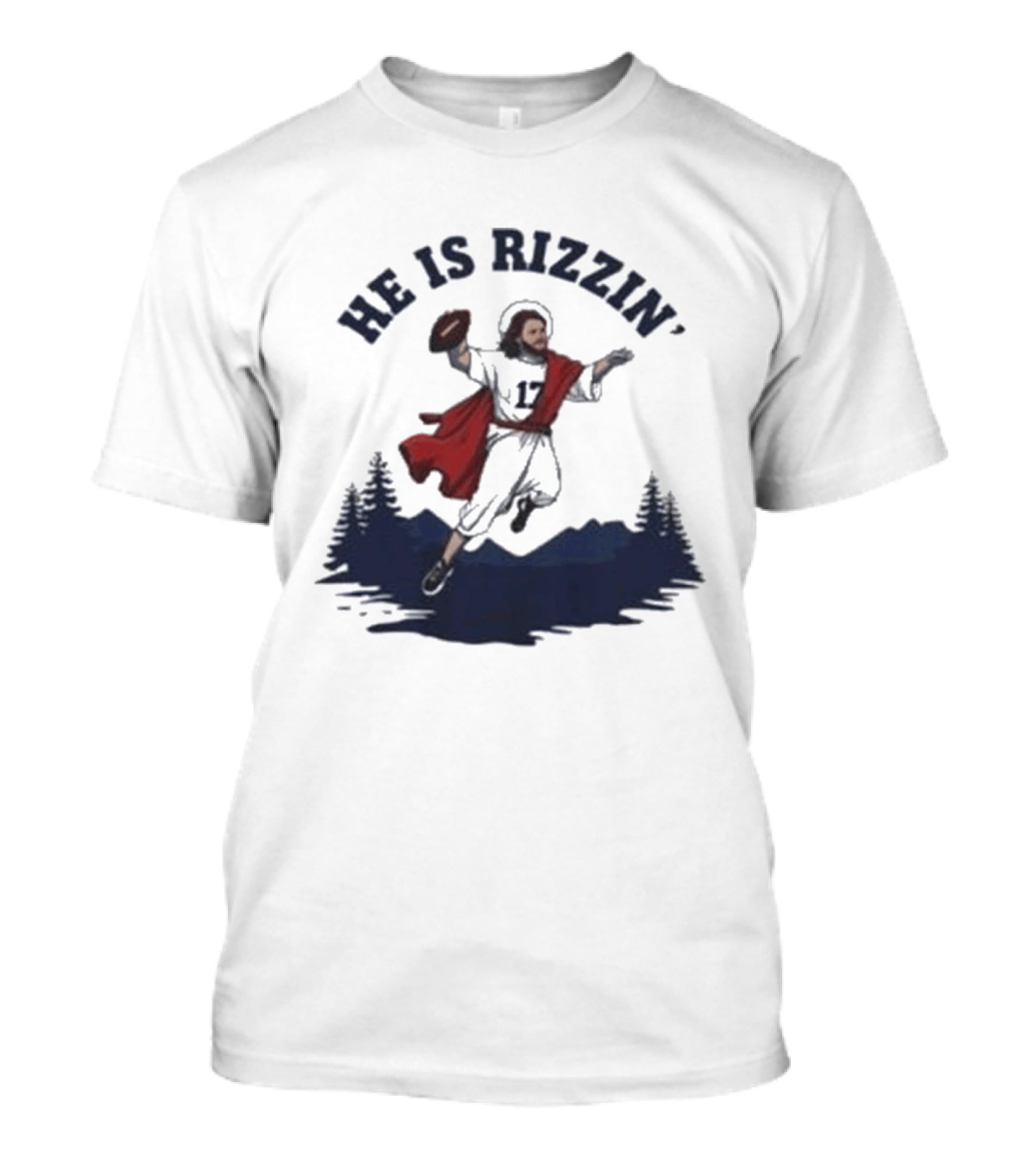 Buffalo Bills He Is Rizzin' Josh Allen Football T-Shirt