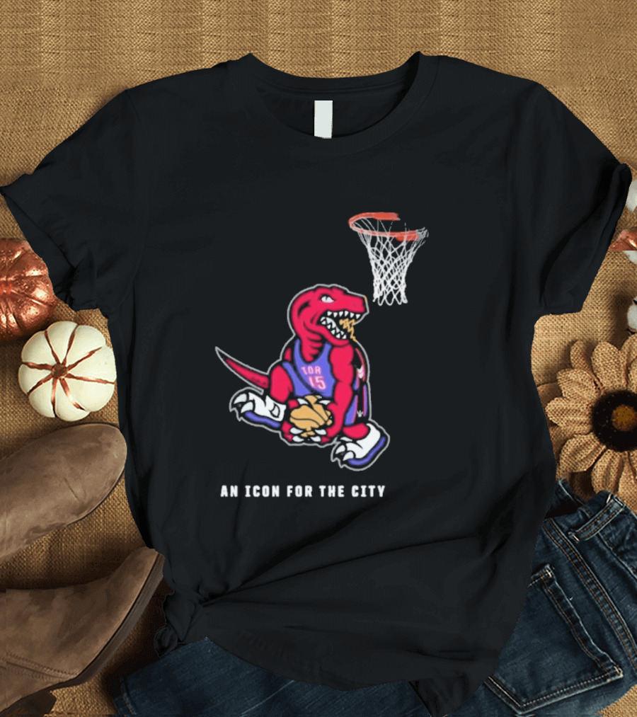 Toronto Raptors Vince Carter An Icon For The City Basketball Legend T-Shirt