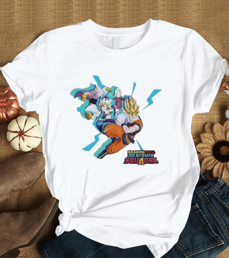 Dragon Ball Gekishin Squadra 2026 Games Battle Hour Characters T-Shirt