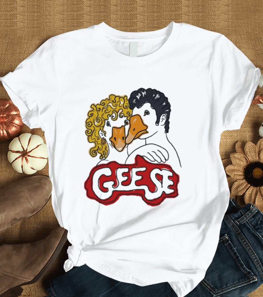 Grease Inspired Lonely Club Geese With Duck Faces T-Shirt